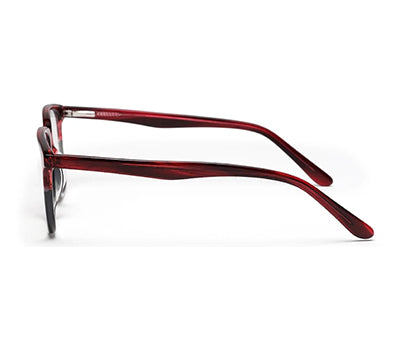 Brown Woody Wayfarer Style Acetate Eyeglass Frame for Men
