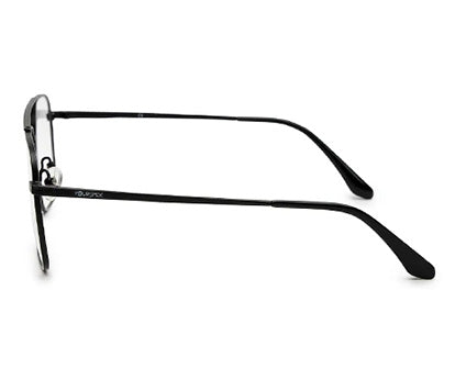 Zenith Titanium Matte Black Large Square Frame
