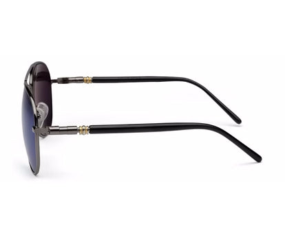 Blue Mirrored 400 UV Protected Aviator Sunglasses For Men & Women