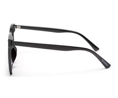 Black Large Wayfarer Square UV Protection Sunglasses for Women