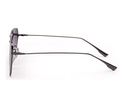 Gunmetal Grey Shade Square Shaped UV Sunglass for Men & Women