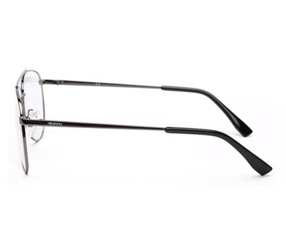 METALLIC GREY AVIATOR UNISEX GLASSES