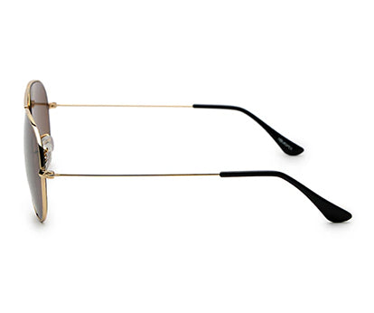 GoldBrown Classic Aviator Sunglasses