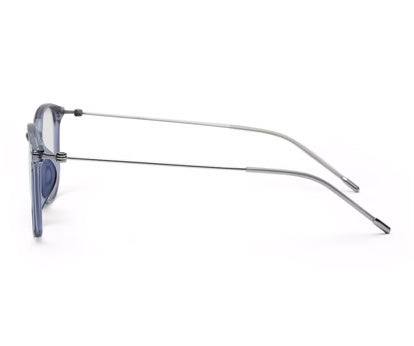 ZENITH TITANIUM BLUE WAYFARER UNISEX GLASSES