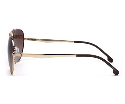 Golden Aviator Full Rim Metal Sunglasses