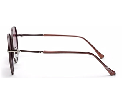 Gradient Red Oval Shape UV Protection Sunglass for Women