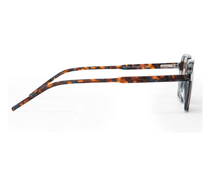 Light Grey Square Shape Acetate Sunglasses