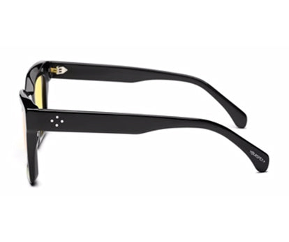 Vintage Thick Yellow Square Sunglass