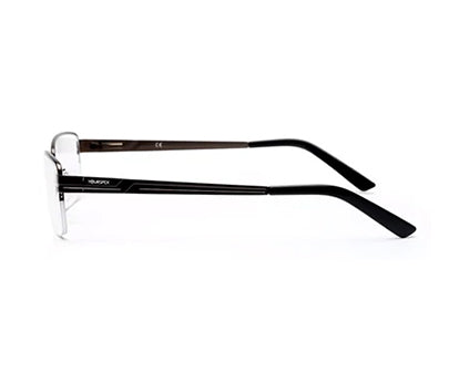 HALF RIM BLACK EYEGLASS FOR MEN