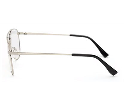 GLOSSY SILVER AVIATOR CHASHMA
