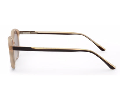 LIGHT BROWN ROUND SUNGLASSES FOR KIDS
