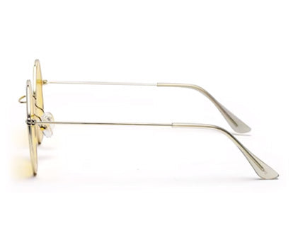 Yellow Hexagon Unisex UV Protected Sunglass