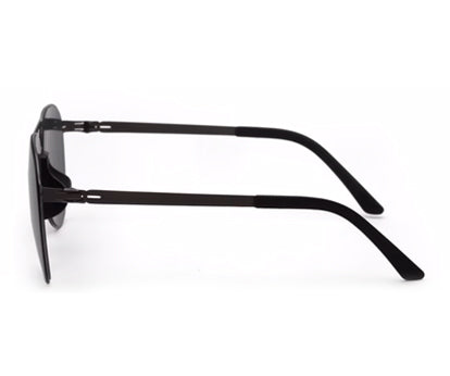 Zenith UV400 Titanium Unisex Large Aviator Polarized Sunglasses for Men and Women