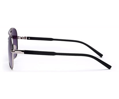 Black Aviator Polarised UV Sunglass