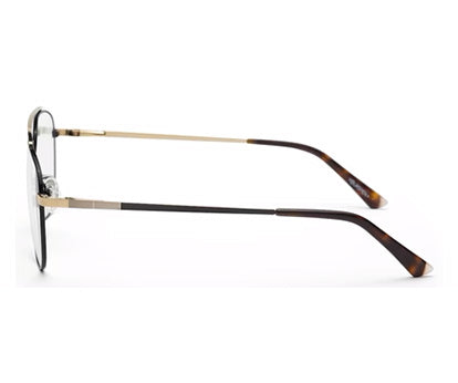 Black Gold Aviator Eyeglasses for Men