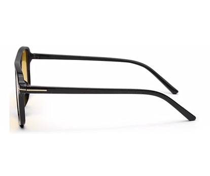 Yellow Retro Vintage Pilot UV400 Protected Sunglass for Men