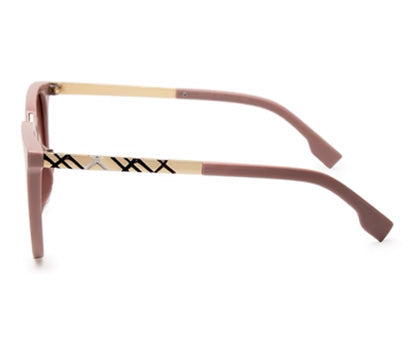 Gradient Brown Wayfarer UV Sunglasses for Men
