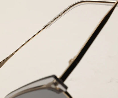 Grey Shade Cateye Style UV Sunglass