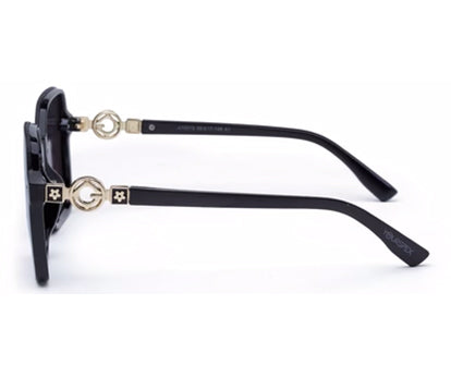 Black Square UV Sunglass for Women
