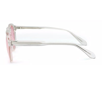 Pink Aviator Full Rim UV400 Protected Sunglasses For Men