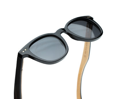 YourSpex-Vintage UV 400 Black Full-Rim Sunglasses-Medium-Round