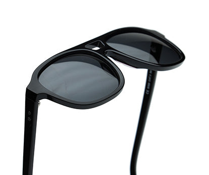 YourSpex-Thick Black Square Full-Rim Sunglasses-Large-Square
