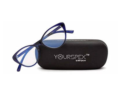 Blue Cateye Eyeglasses for Women