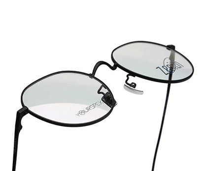 Zenith Titanium Round Metal Frames