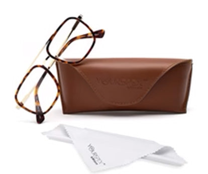 Tort Brown Square Glasses