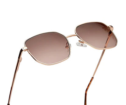 Classic Square Gold Sunglasses