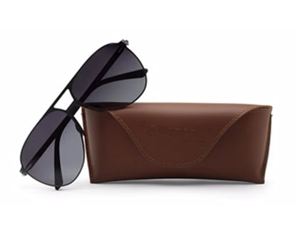 Zenith UV400 Large Unisex Black Polarized Sunglasses for Women
