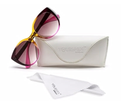 Glam Sunny Peach Sunglasses