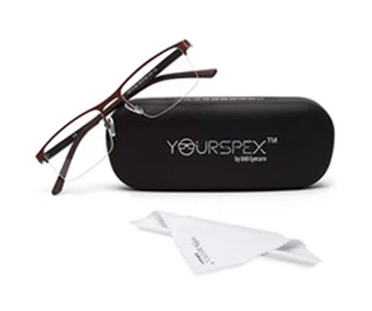 HALF RIM WINE SPECTACLES FOR MEN
