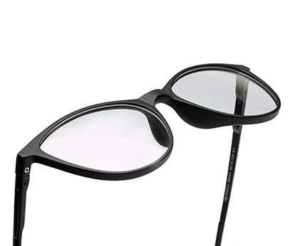 Gray Cat-eye Ultralight Spectacles