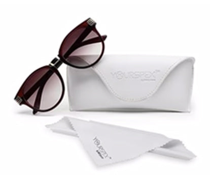 Gradual Brown Cateye Style UV Sunglass
