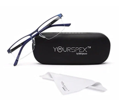 NAVY BLUE EYEGLASSES FOR MEN