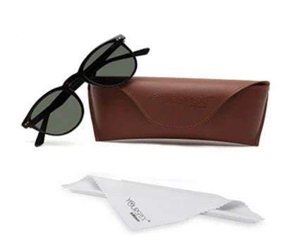 Black Wayfarer Sunglasses Full Rim Acetate Frame