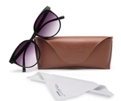 Black Oval UV 400 Protection Sunglass for Women