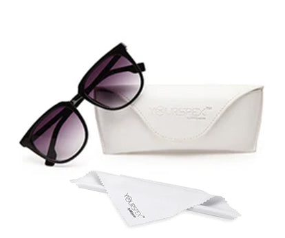 Gradient Black Wayfarer UV Sunglass