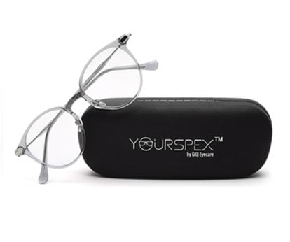 ZENITH TITANIUM ROUND SILVER SPECS FOR WOMEN