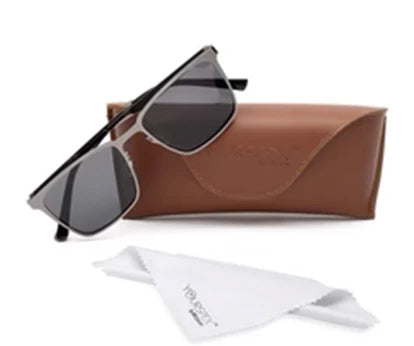 Gunmetal Wayfarer Polarized Sunglass for Men and Women