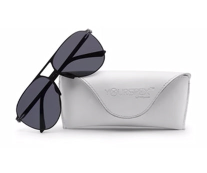 Zenith UV400 Titanium Unisex Large Aviator Polarized Sunglasses for Men and Women