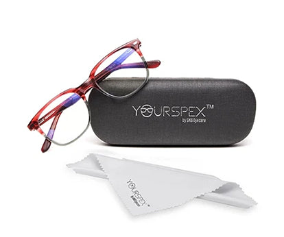 Brown Woody Wayfarer Style Acetate Eyeglass Frame for Men