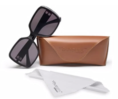 Black Square UV Sunglass for Women