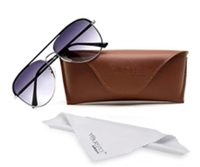 Gradual Blue Aviator Style UV Sunglass