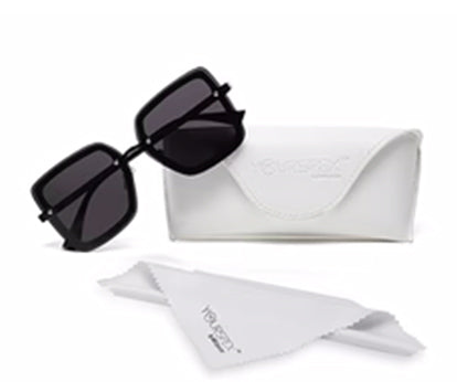 Black Shade Square Shaped UV Sunglass