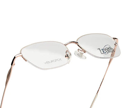 Zenith Titanium Rose Gold Crystal Frames