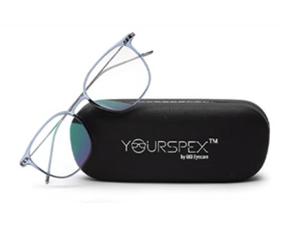 ZENITH TITANIUM BLUE WAYFARER UNISEX GLASSES