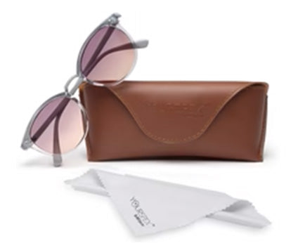 Grey Oval UV 400 Protection Sunglass for Women
