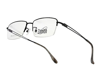 Zenith Titanium Sleek Black Frames